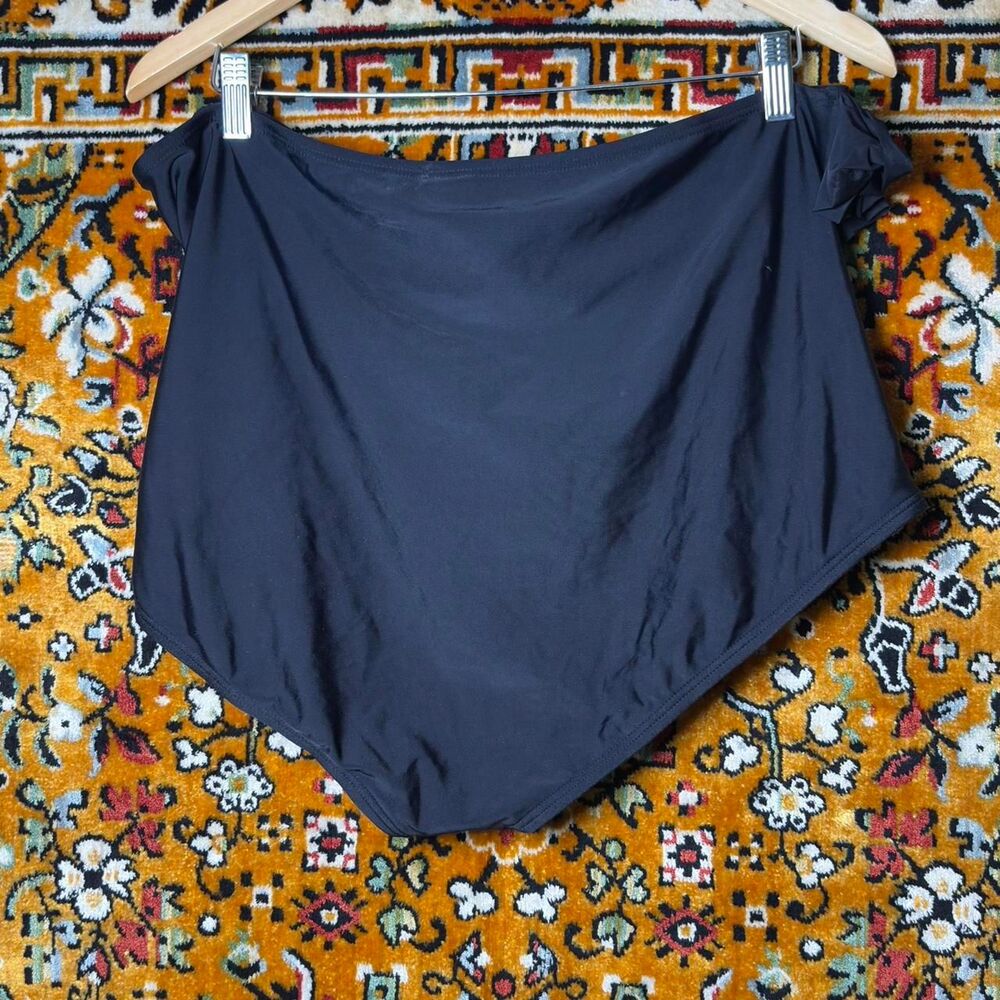 Swimsuits-for-all Women's Black Bikini-and-tankini-bottoms - Picture 5 of 9